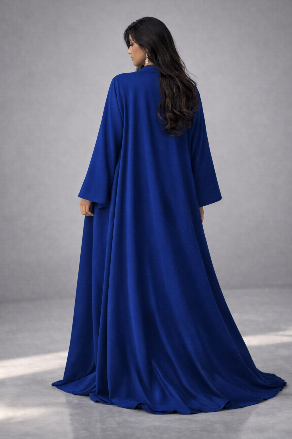 Sapphire Blue Abaya