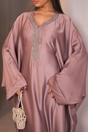 Special Abaya mit Perlen