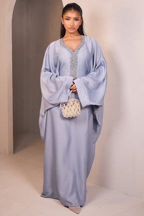 Special Abaya mit Perlen