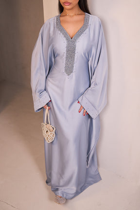 Special Abaya mit Perlen